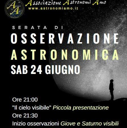 OSSERVAZIONE ASTRONOMICA – Fumone (Fr)