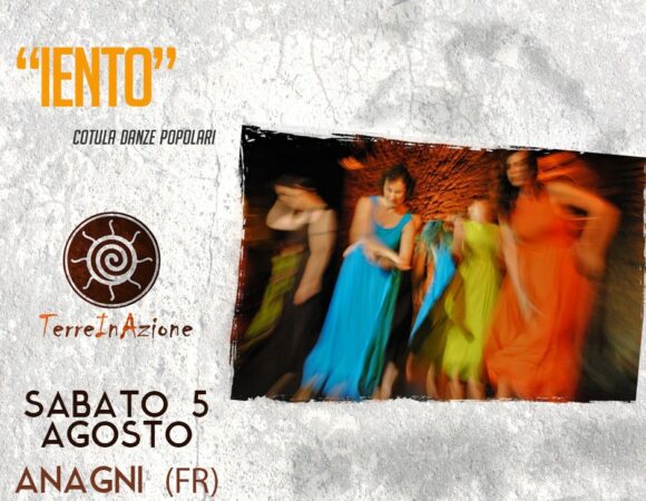 IENTO – Danze Popolari – Anagni (Fr)