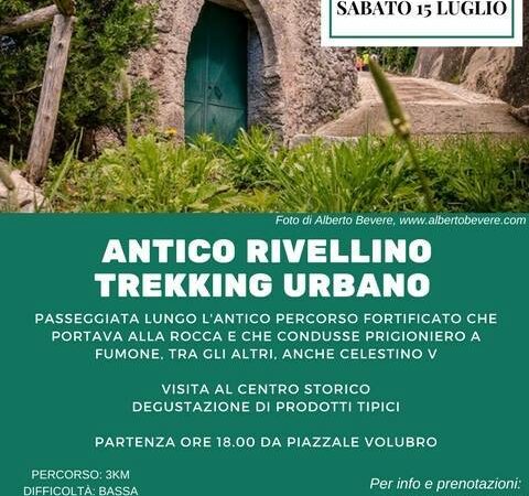 TREKKING URBANO – ANTICO RIVELLINO – Fumone (Fr)