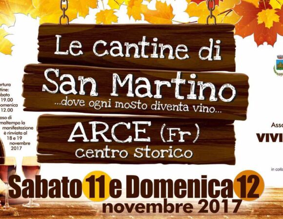 LE CANTINE DI SAN MARTINO – Arce (Fr)