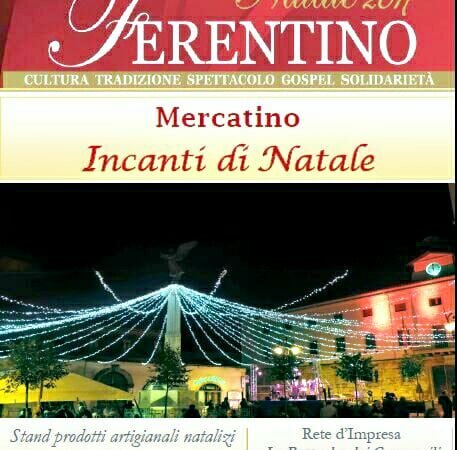 MERCATINI DI NATALE – Ferentino (Fr)