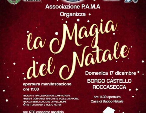 LA MAGIA DEL NATALE – Roccasecca (Fr)