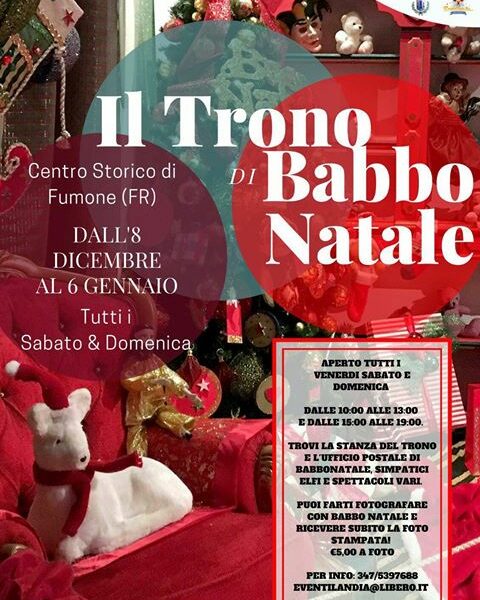 Il Trono di Babbo Natale Fumone