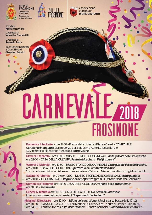 Carnevale a Frosinone - 2018