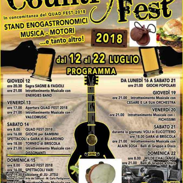 Countryfest 2018 Monte San Giovanni Campano