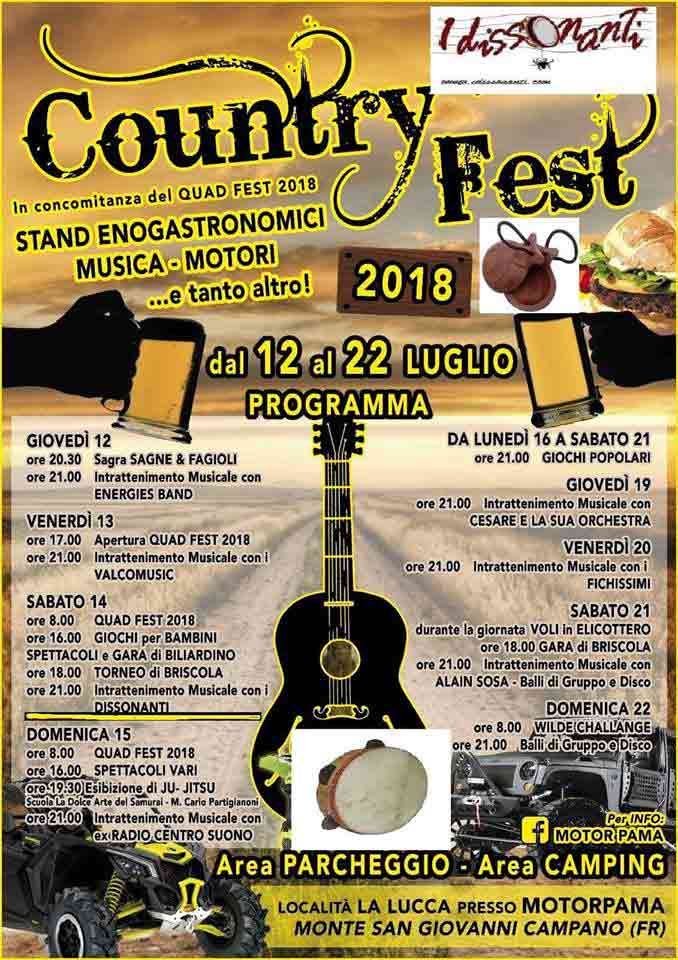 Countryfest 2018 Monte San Giovanni Campano