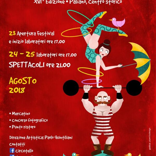 Carosello festival degli artisti di strada - Paliano 2018