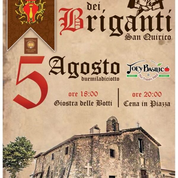 Cena Briganti Serrone 2018