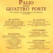 Palio quattro porte - Vallecorsa