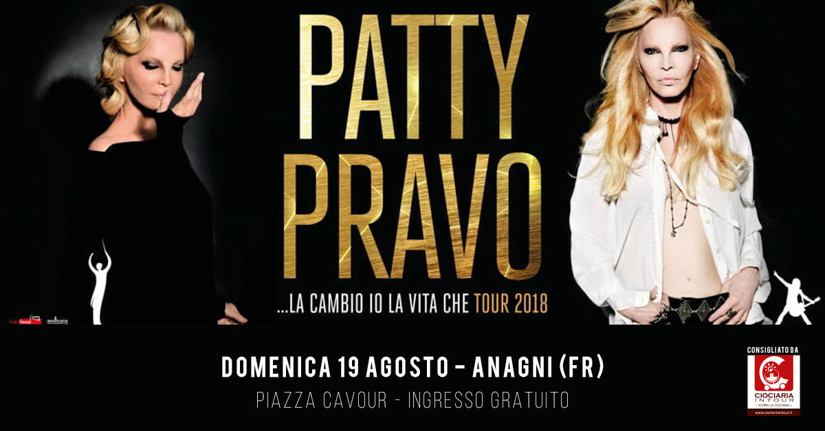 Patty Pravo Anagni 2018