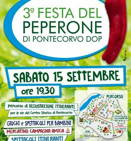 Festa del Peperone DOP di Pontecorvo 2018