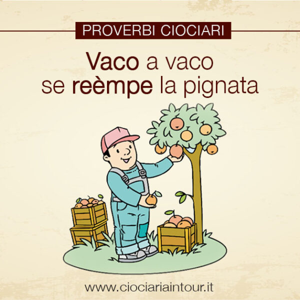 PROVERBIO CIOCIARO – LA COSTANZA