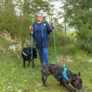 trekking dog a Piglio