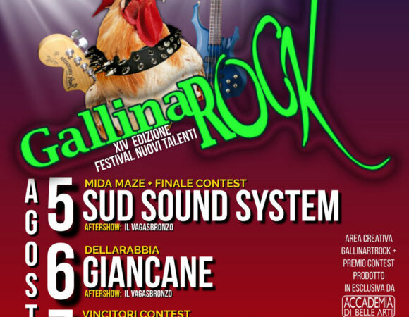 GallinaRock Festival 2022 dal 5 al 7 Agosto