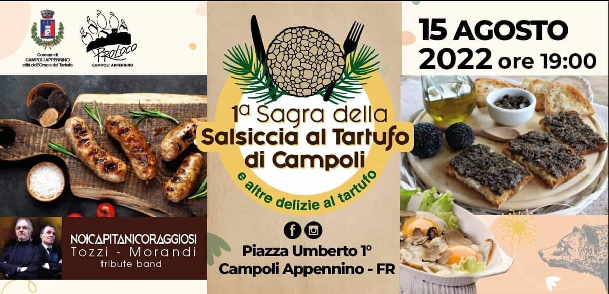 sagra della salsiccia al tartufo