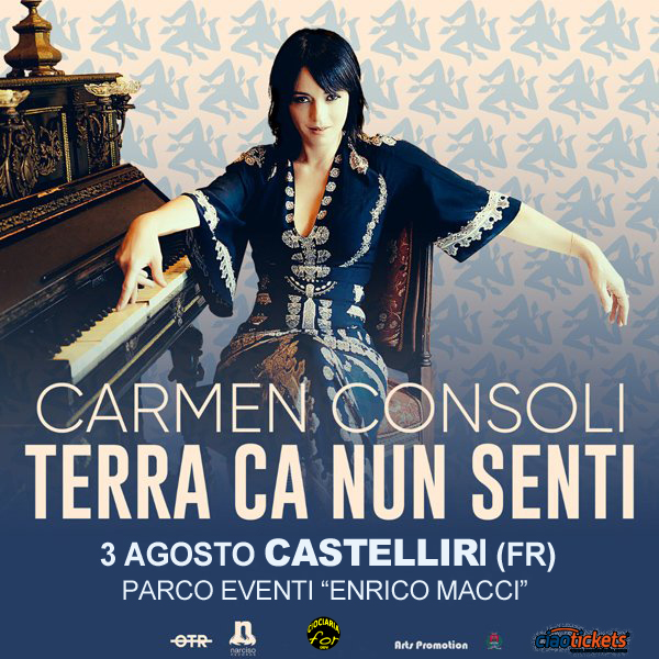 Carmen Consoli in concerto a Castelliri